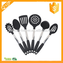 Elegante design silicone utensílios de cozinha conjunto de ferramentas